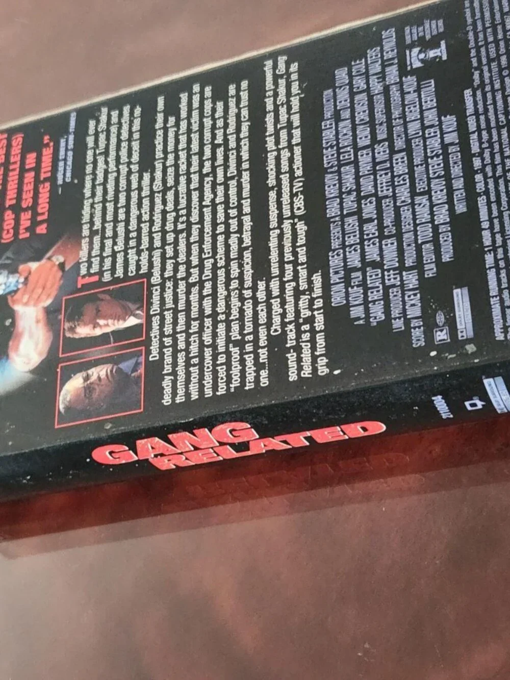Gang Related - 1998 - VHS